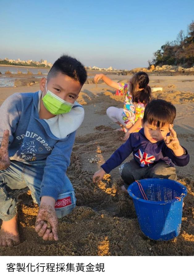 Qg Life 城中館 寵物親子釣魚人民宿 Jincheng Exteriör bild