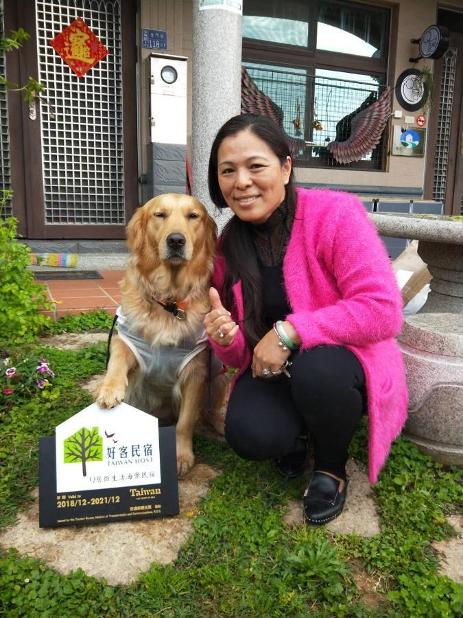 Qg Life 城中館 寵物親子釣魚人民宿 Jincheng Exteriör bild